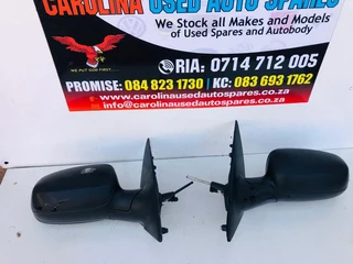 Opel Corsa left and right side manual mirror
