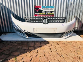 VW Caddy Mk3 complete front bumper(no badge)