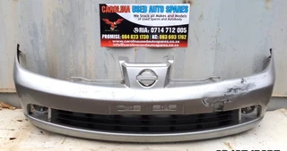 Nissan Tiida front bumper with grill (restored)