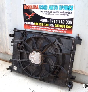 Haval H6 radiator and fan