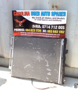 Mahindra Scorpio condenser and fan
