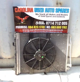 Mahindra Scorpio condenser and fan