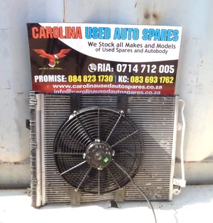 Mahindra Scorpio condenser and fan