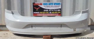 VW Polo 8 TSI rear/back bumper with diffuser