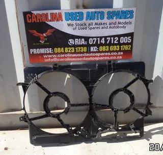 Audi A3 C7 radiator fan cowling