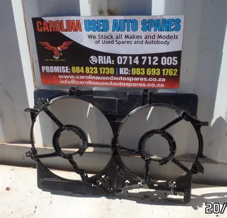 Audi A3 C7 radiator fan cowling