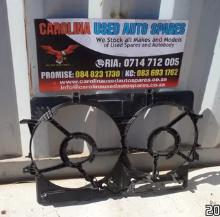 Audi A3 C7 radiator fan cowling