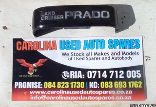 Toyota Prado rear/back license plate light cover