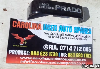 Toyota Prado rear/back license plate light cover