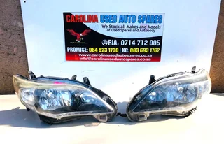 Toyota Corolla Quest left and right side headlights