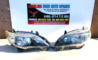 Toyota Corolla Quest left and right side headlights