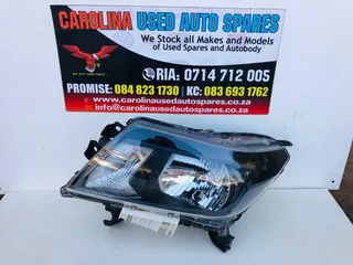 Nissan Navara left side standard  facelift headlight