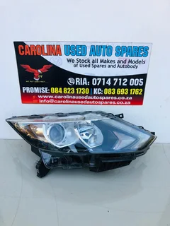 Nissan Qashqai right side standard headlight