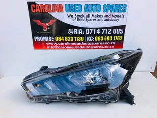 Nissan Micra left side LED headlight