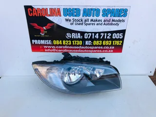 BMW 1 series 118i right side standard headlight