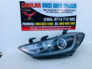 Hyundai Elantra left side LED headlight