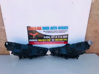 Audi A4 B9 left and right side xenon headlight