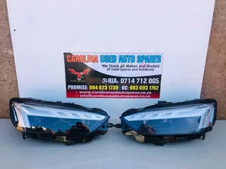 Audi A4 B10 left and right side matrix headlight