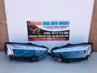 Audi A4 B10 left and right side matrix LED headlights