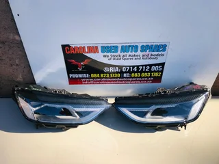 Audi A4 B9 left and right side full LED headlight