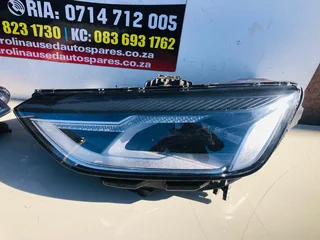 Audi A4 B9 left and right side full LED headlight