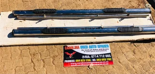 VW Amarok double cab left and right side steps