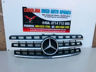 Mercedes Benz W164 ML300/ML350/ML500 chrome radiator grill