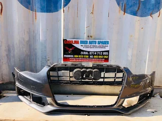Audi A5 front bumper with pdc and washer holes