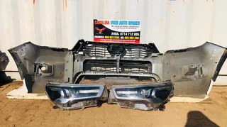 Toyota Hilux Legend RS front bumper with left and right side LED headlight