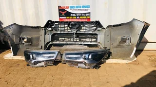 Toyota Hilux Legend RS front bumper with left and right side LED headlight