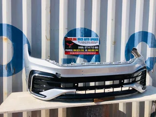 VW Tiguan R-line 2 generation complete front bumper with grill