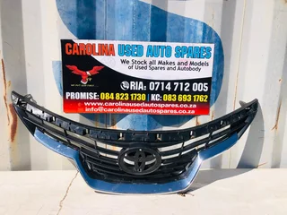 Toyota Etios facelift radiator grill with badge housing with chrome trimming