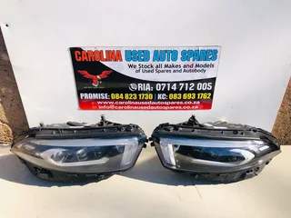 Mercedes Benz W177 left and right side multi-beam LED bi-xenon headlights