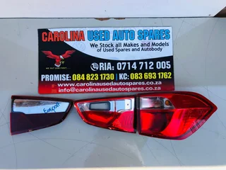 Ford Ecosport right side inner, outer and left side inner taillights