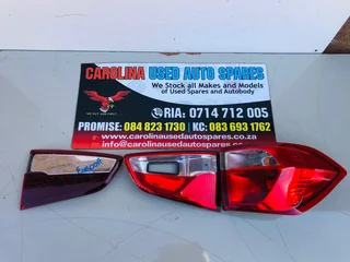Ford Ecosport right side inner, outer and left side inner taillights