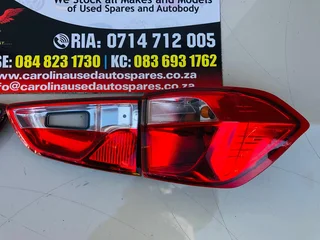 Ford Ecosport right side inner, outer and left side inner taillights