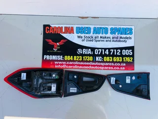 Ford Ecosport right side inner, outer and left side inner taillights