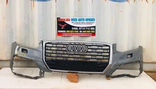 Audi Q2 front bumper with radiator grill