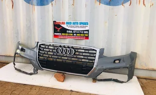 Audi Q2 front bumper with radiator grill