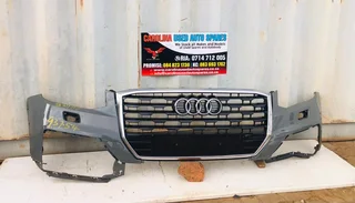 Audi Q2 front bumper with radiator grill