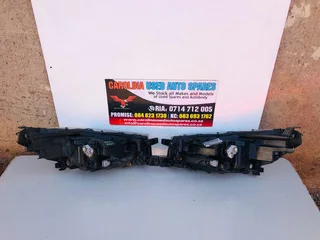 Toyota Hilux Legend RS left and right side chrome LED headlights