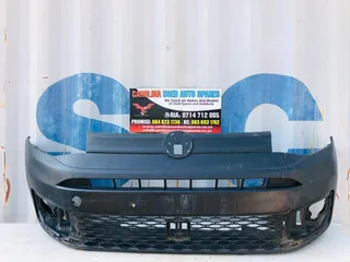 VW Caddy Mk4 complete front bumper (restored)