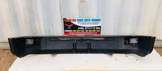 Toyota Land Cruiser front bumper with foglight