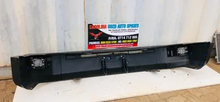 Toyota Land Cruiser front bumper with foglight