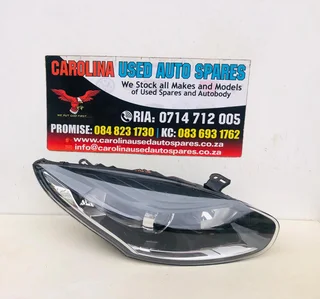 Renault Megane 3 facelift right side black headlight