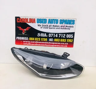 Renault Megane 3 facelift right side black headlight