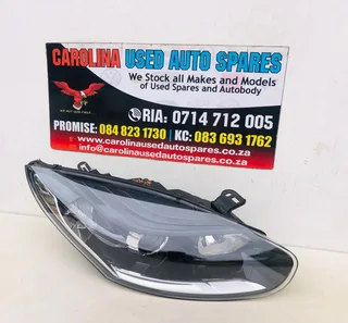 Renault Megane 3 facelift right side black headlight