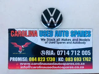 VW Amarok badge with camera