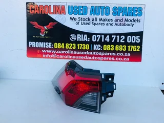 Toyota Rav4 left side outer taillight