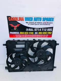 Range Rover Evoque double radiator fan